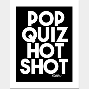 POP QUIZ w Posters and Art